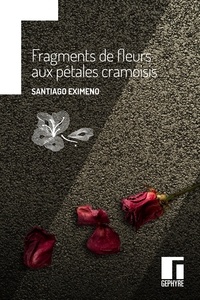 Santiago Eximeno - Fragments de fleurs aux pétales cramoisis.
