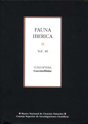 Santos Eizaguirre - Fauna ibérica - Volumen 40: Coleoptera: Coccinellidae.