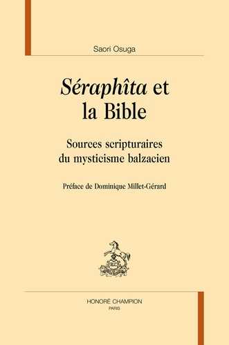 Séraphîta et la Bible. Sources scripturaires du mysticisme balzacien