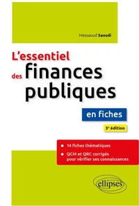 L'essentiel des finances publiques en fiches