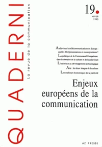 Enjeux européens de la communication