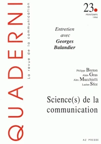 Science(s) de la communication