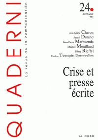 Crise et presse écrite