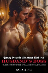 Getting Dirty At The Motel With My Husband’s Boss: Older Man Younger Woman Erotica Romance
