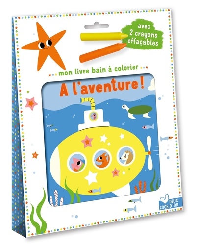 A l'aventure !. Avec 2 crayons effaçables