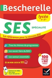 Sarah Conquer et Thomas Dautais - Bescherelle SES lycée (1re, Tle) - Nouveau bac - la référence pour les années lycée et le début des études supérieures.