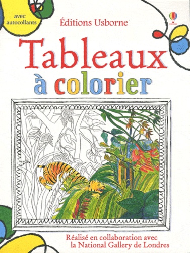 Sarah Courtauld - Tableaux à colorier.