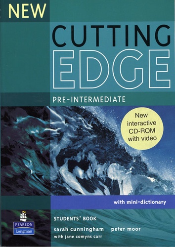 Sarah Cunningham et Peter Moor - New Cutting Edge Pre-intermediate - Student's Book. 1 Cédérom