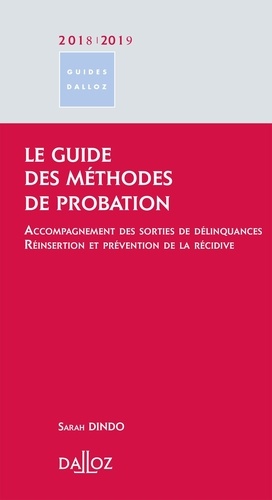 Le guide des méthodes de probation  Edition 2018-2019