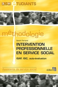 Sarah Ferrand - Intervention professionnelle en service social - ISAP, ISIC, auto-évaluation.