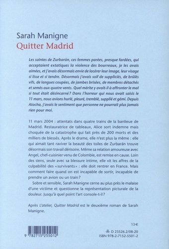 Quitter Madrid - Occasion