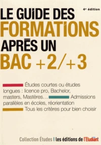 Le guide des formations après un bac +2/+3