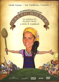 Sarah Wiener - Die kulinarischen Abenteuer der Sarah Wiener, 2 DVD-Videos + Kochbuch.