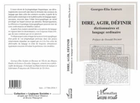 Dire, agir, définir
