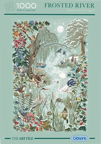 Puzzle Frosted River (1000 pièces)
