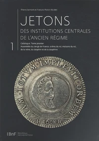 Jetons des institutions centrales de l'ancien régime