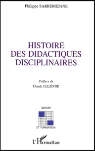 Histoire Des Didactiques Disciplinaires