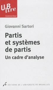 Partis et systèmes de partis un cadre d'analyse