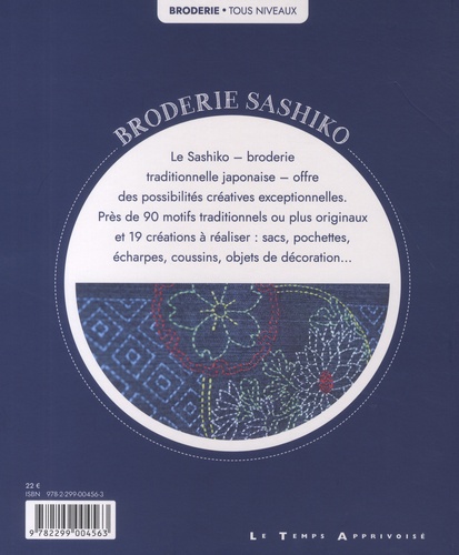 Broderie Sashiko. Techniques et créations