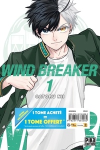 Satoru Nii - Wind Breaker  : Pack découverte en 2 volumes : Tomes 1 et 2 - Dont le tome 1 offert.