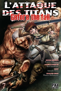 Satoshi Shiki et Ryô Suzukaze - L'attaque des titans - Before the fall Tome 7 : .