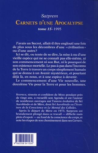 Carnets d'une Apocalypse. Tome 15 (1995)