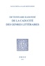 Saulo Neiva et Alain Montandon - Dictionnaire raisonné de la caducité des genres littéraires.