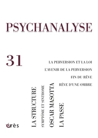 Psychanalyse N° 31, Novembre 2014