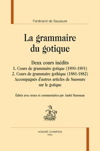 La grammaire du gotique
