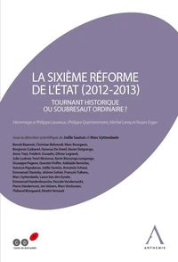 La sixième réforme de l'Etat (2012-2013)