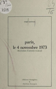Paris, le 4 novembre 1973