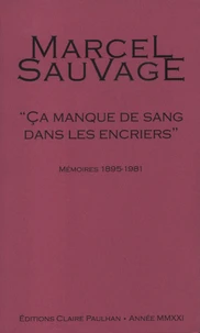 "Ca manque de sang dans les encriers"