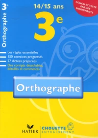 Orthographe 3e