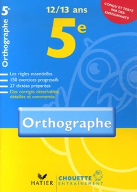 Orthographe 5e