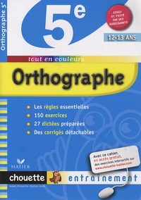 Orthographe 5e