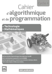 Cahier d'algorithmique et de programmation Cycle 4