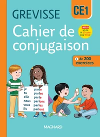 Cahier de conjugaison CE1 Grevisse