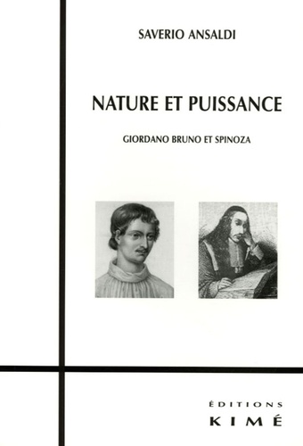 Nature et puissance. Giordano Bruno et Spinoza