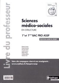 Sciences médico-sociales en structure 1re et Tle Bac Pro ASSP