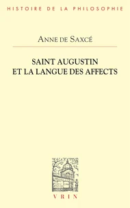 Saint Augustin et la langue des affects