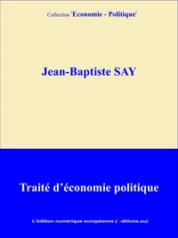Traité d'économie politique