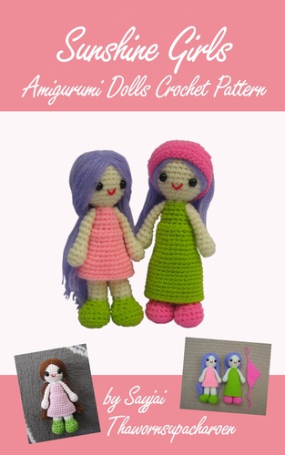 Sunshine Girls Amigurumi Dolls Crochet Pattern