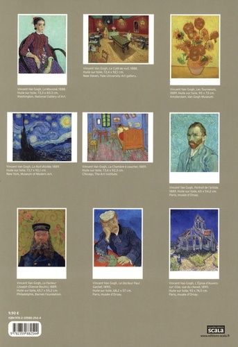 Portfolio Vincent Van Gogh. 9 peintures