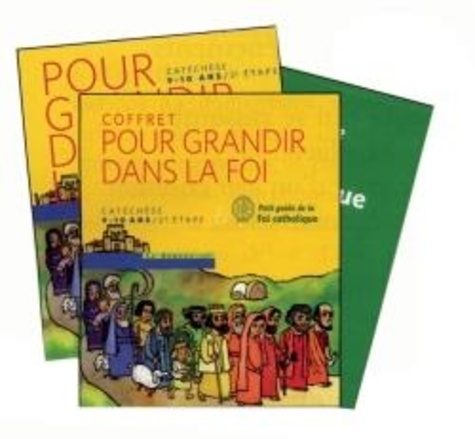  SCD Paris et  SDC Fréjus-Toulon - Vivre avec le Peuple de Dieu - Coffret en 2 volumes : 2e étape CM1 ; Petit guide de la foi catholique.