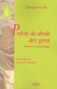 Précis de droit des gens