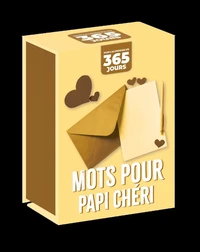 Mon calendrier - Mots pour papi chéri