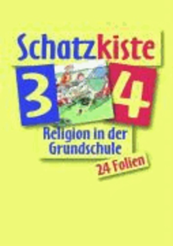 Schatzkiste 3/4 zu fragen-suchen-entdecken. Ausgabe Bayern und Nordrhein-Westfalen - Folienmappe zum Grundschulwerk fragen - suchen - entdecken Bd. 3 und Bd. 4.