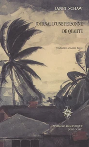 Journal d'une personne de qualité