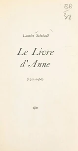 Le livre d'Anne (1952-1966)