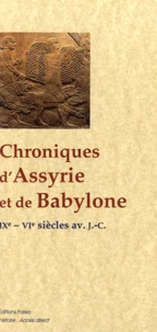 Chroniques d'Assyrie et de Babylone